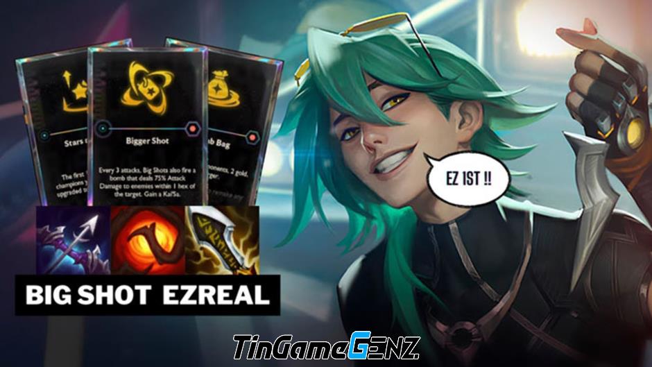 Đội hình Ezreal Tai To Mặt Lớn trong ĐTCL 13.24 đang hùng hồn chiến đấu