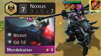 Đội hình Noxus Mordekaiser mạnh mẽ chống lại Pháp Sư Đa Chú trong ĐTCL 13.20 B.