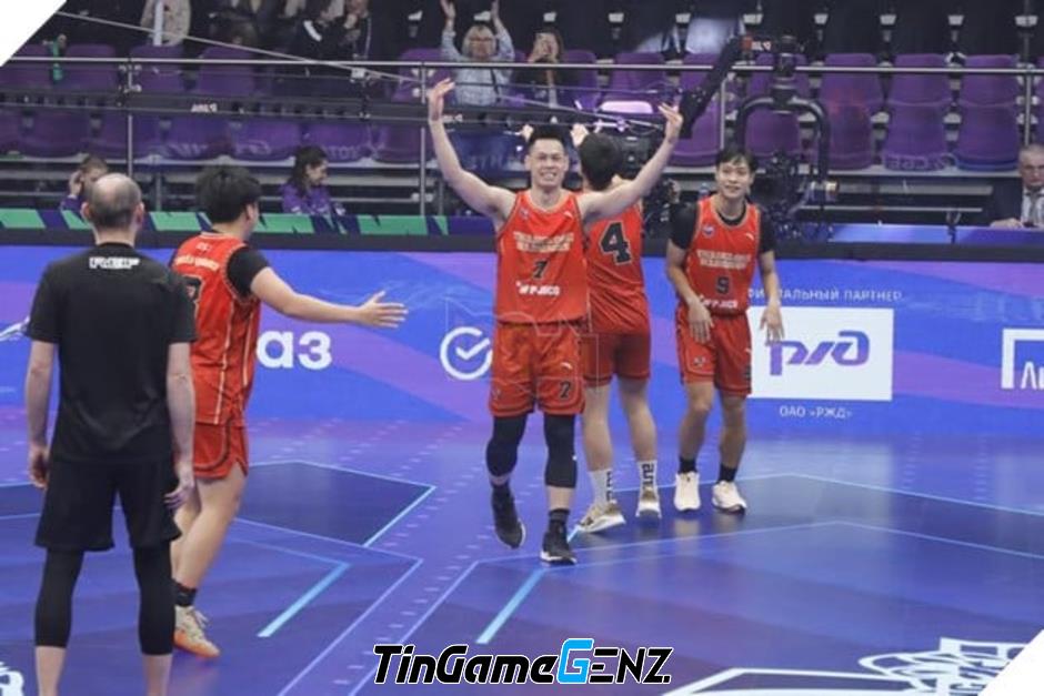 Đội trưởng Thang Long Warriors hạnh phúc sau vô địch Phygital Basketball tại Games of Future 2024