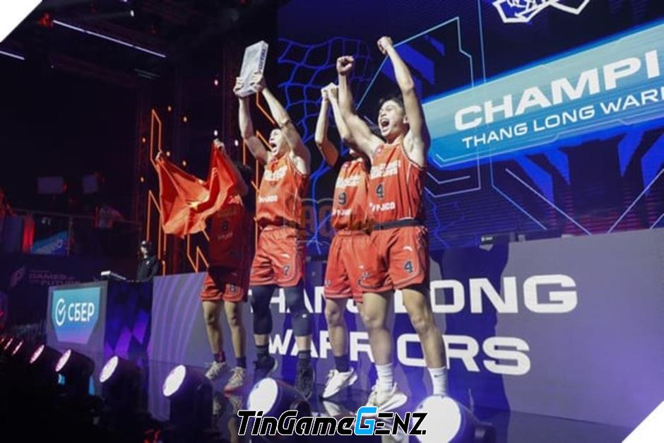 Đội trưởng Thang Long Warriors hạnh phúc sau vô địch Phygital Basketball tại Games of Future 2024