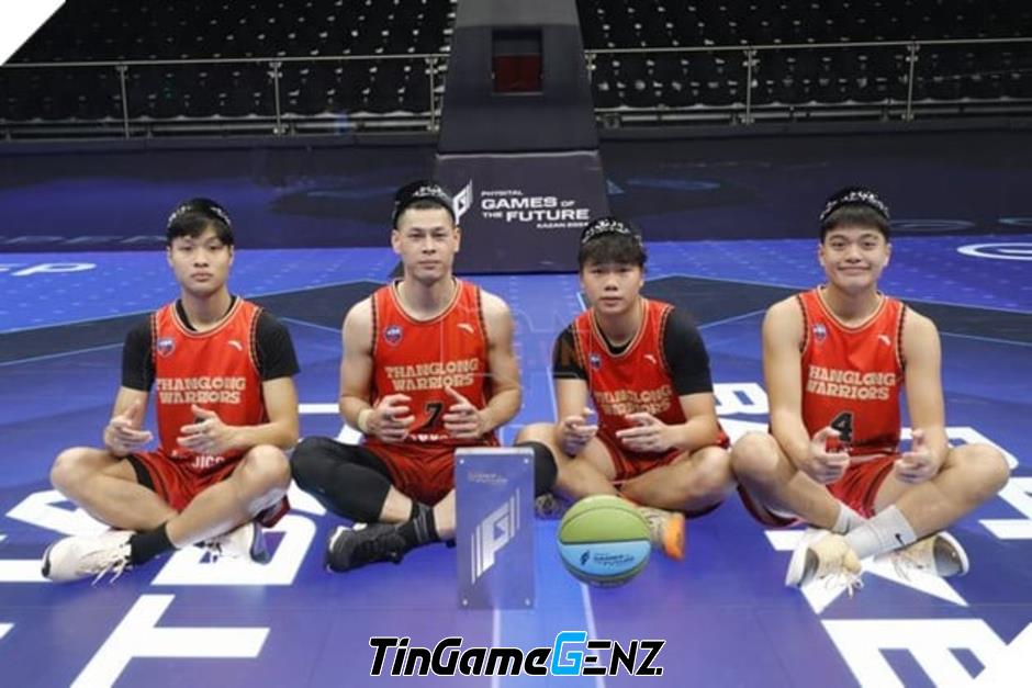 Đội trưởng Thang Long Warriors hạnh phúc sau vô địch Phygital Basketball tại Games of Future 2024