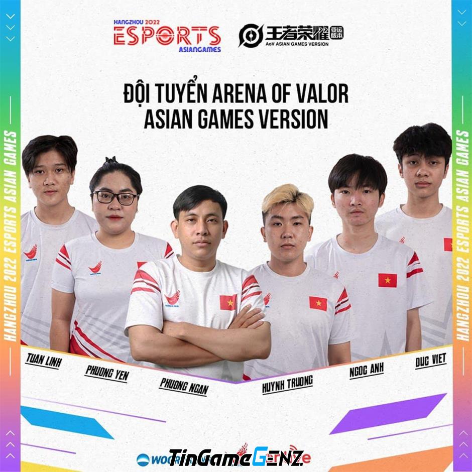 Đội tuyển Esports Việt Nam tham gia ASIAD 2023 - Danh sách đầy đủ