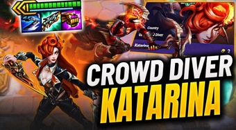 ĐTCL Mùa 10: Đội hình reroll Katarina giúp cuồng nhiệt leo rank