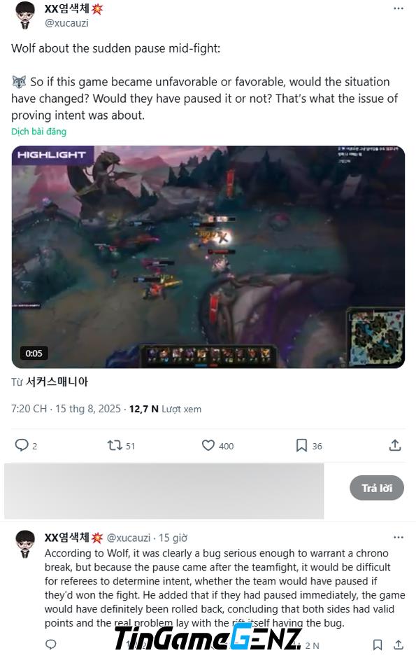Dư luận LMHT lên án vụ việc bug giữa T1 và HLE: Sự thật được phơi bày!