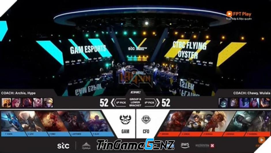 "Esports World Cup 2025: GAM Esports Dừng Bước Sau Trận Thua Đáng Tiếc Trước CFO"