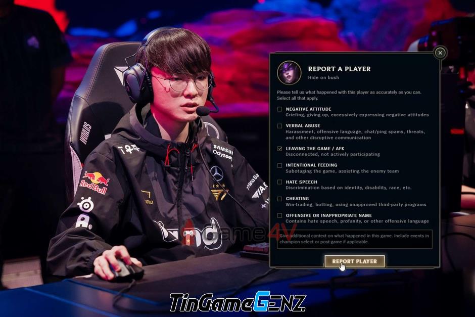 Faker bị khóa tài khoản 14 ngày sau khi streamer nước ngoài tố cáo