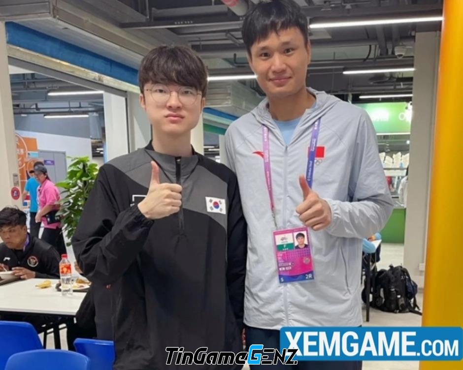 Faker gây sốt VĐV ASIAD, Keria lấy đó làm động lực.