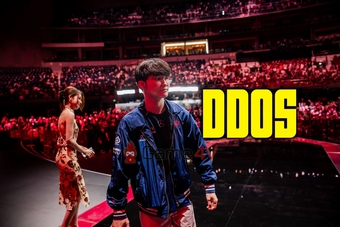 Faker livestream LMHT, đồng đội bị tấn công DDoS