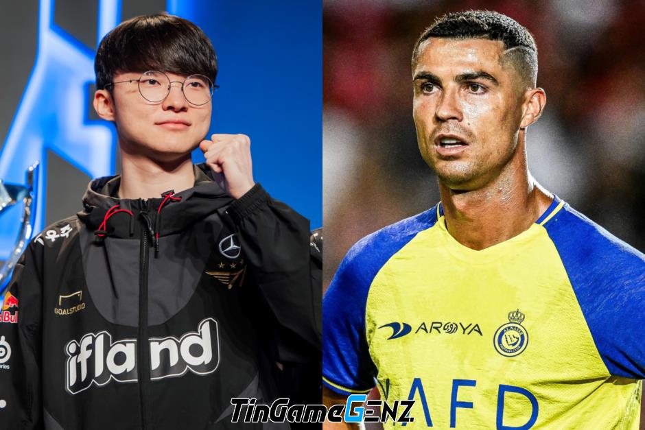 Faker so sánh với CR7, CĐM tranh cãi