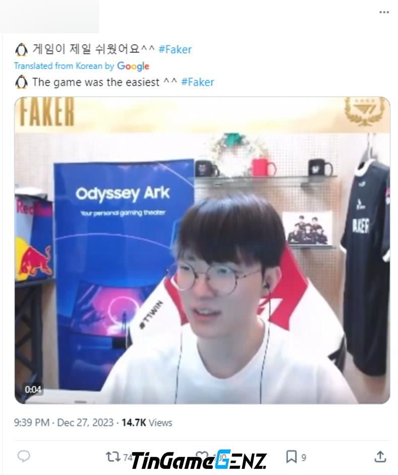 Faker sử dụng kênh stream để giải đề thi, gây sốc cho cộng đồng game thủ.