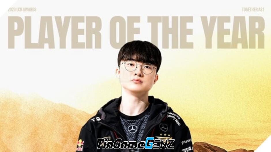 Faker tiếp tục thêm danh hiệu ấn tượng tại LCK Awards