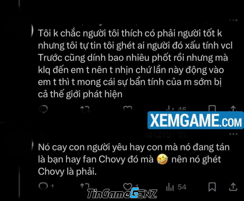 "Fan Chovy Lên Án Gumayusi Vì Tên Ingame 