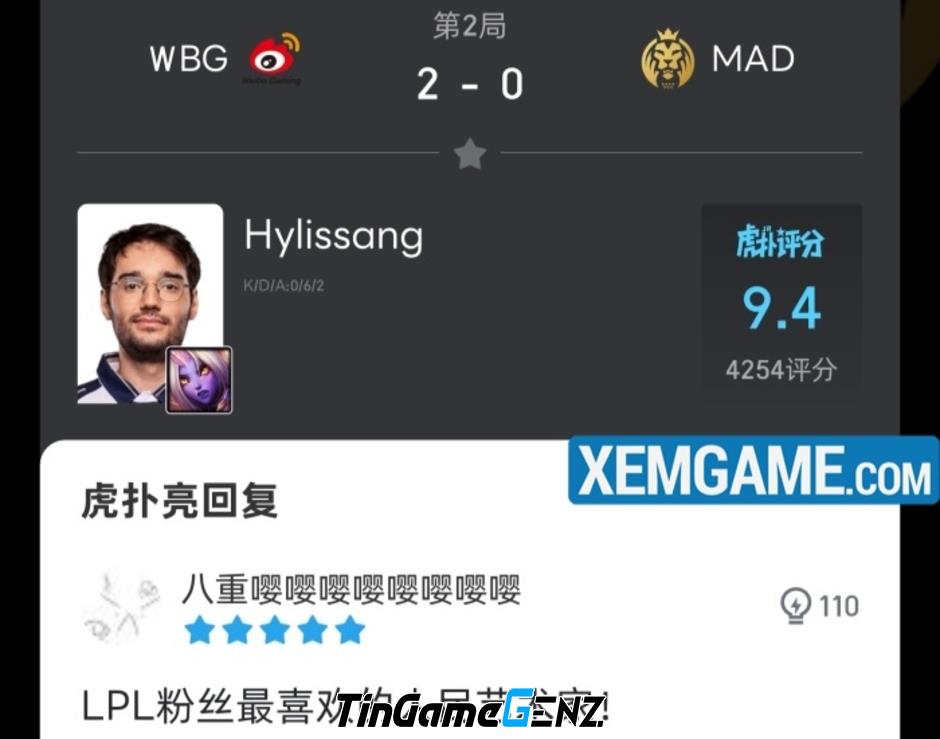 Fan Trung phong đánh giá Hylissang và Zven là Fan Trung phong đánh giá Hylissang và Zven là