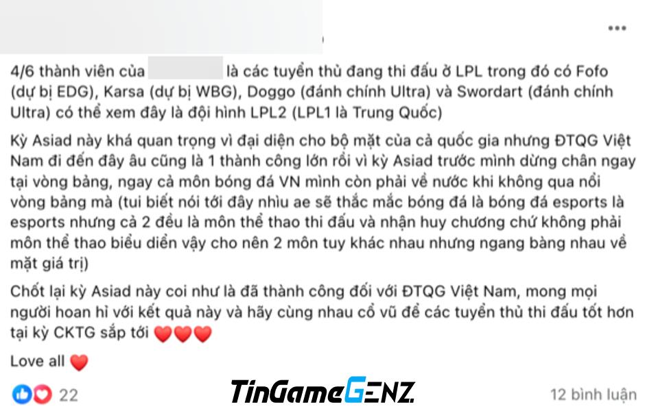 Fan VCS vẫn ủng hộ sau thất bại của đội LMHT Việt trước Đài Bắc Trung Hoa.