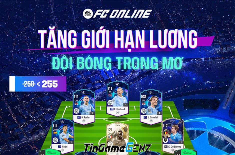 FC Online 27/2: Tăng giới hạn lương, ra mắt 4 ICON TM mới