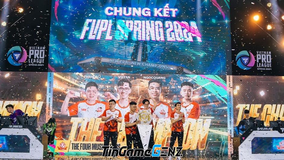 FC Online: The Four Musketeers vô địch FVPL Spring 2024