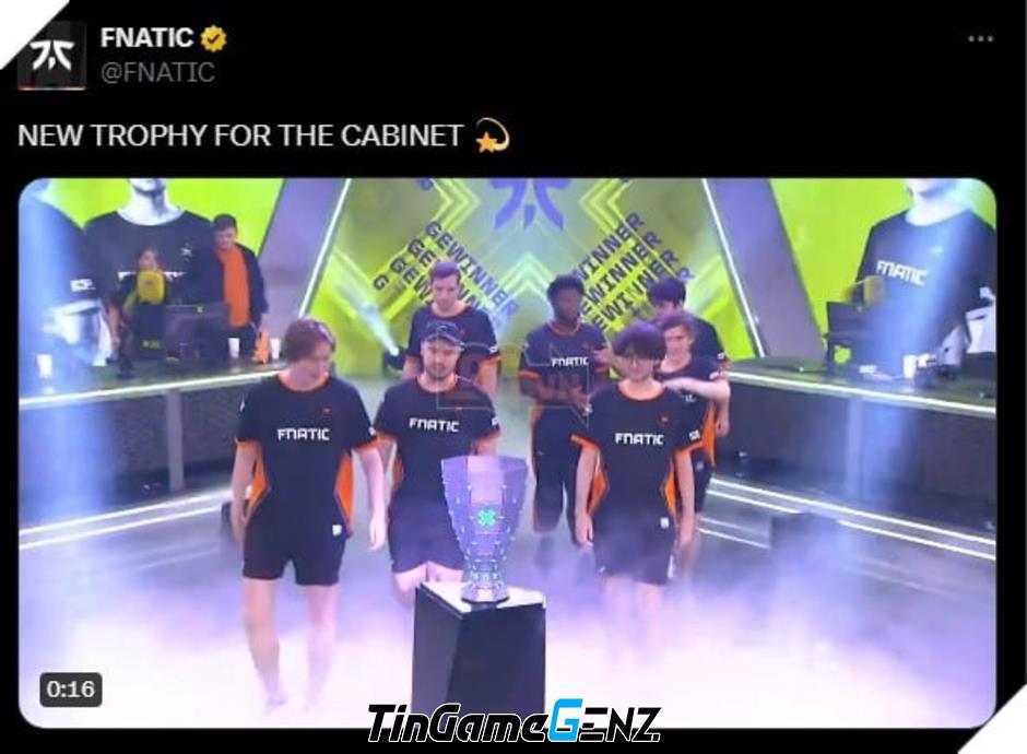 Fnatic Lập Kỳ Tích Với Chức Vô Địch VCT EMEA Stage 2 Trong Valorant