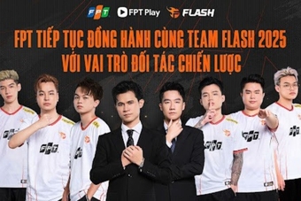 "FPT Tăng Cường Hợp Tác Chiến Lược Với Team Flash Năm 2025: Cam Kết Đẩy Mạnh Phát Triển Thể Thao Điện Tử Tại Việt Nam"