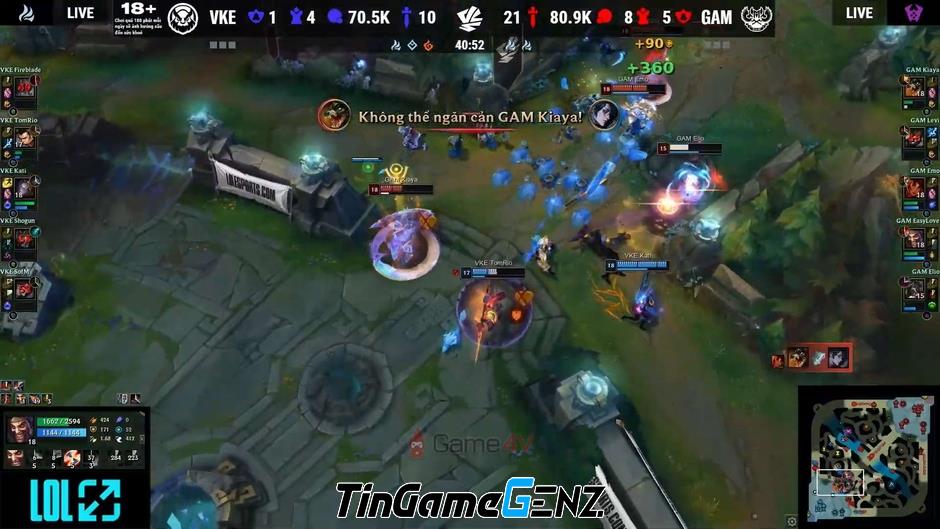 GAM đánh bại VKE 3-1, giành cúp VCS thứ 10 và vé dự MSI 2024