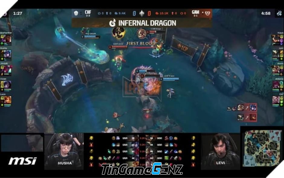 GAM Esports Thăng Hoa: Chiến Thắng ấn Tượng Trước CHF Tại LCP 2025 - Aress Tỏa Sáng Đúng Thời Điểm