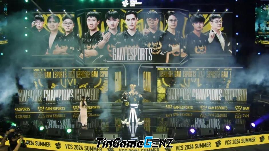 GAM Esports trở thành Tân Vương VCS 2024 Mùa Hè