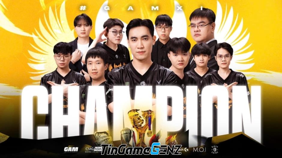 GAM Esports trở thành Tân Vương VCS 2024 Mùa Hè