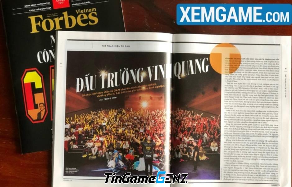 GAM Esports vinh danh trên Forbes trước CKTG 2023.