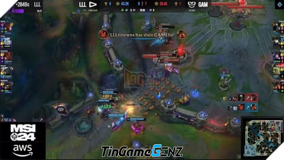 GAM Esports vs LOUD: Trận Quyết Chiến Sinh Tử tại MSI 2024