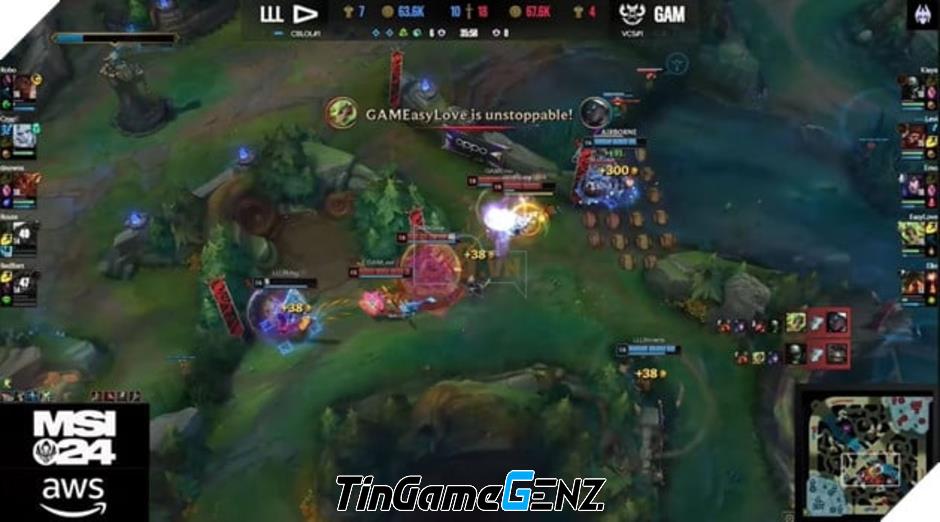 GAM Esports vs LOUD: Trận Quyết Chiến Sinh Tử tại MSI 2024