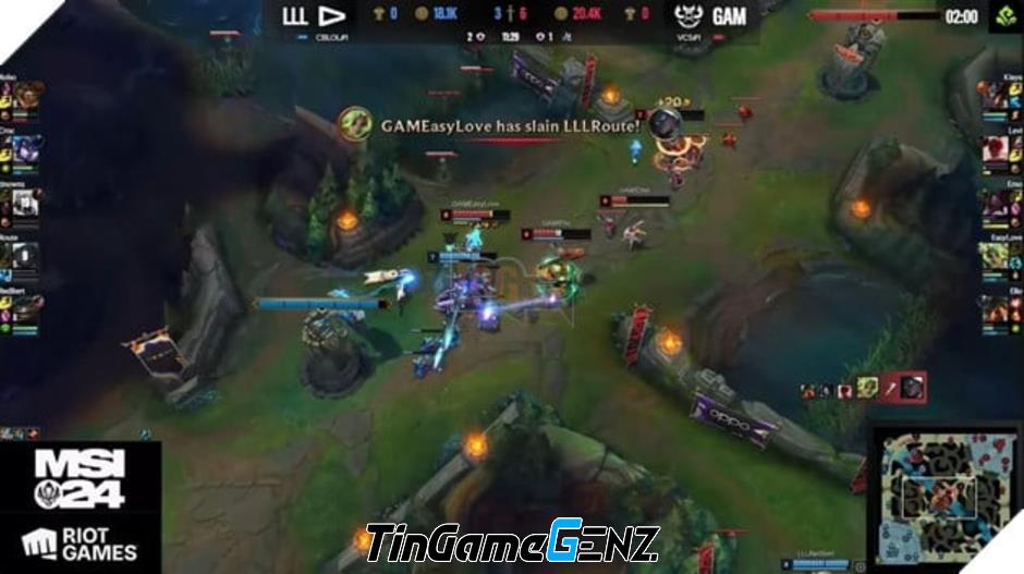 GAM Esports vs LOUD: Trận Quyết Chiến Sinh Tử tại MSI 2024