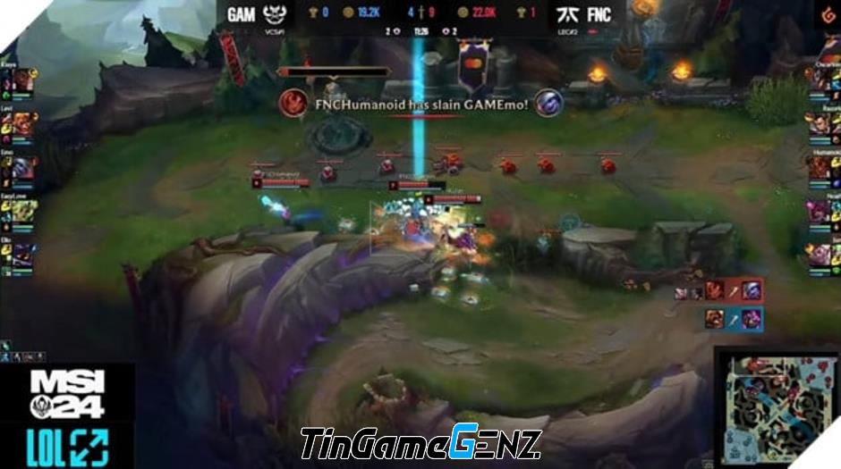 GAM gặp vấn đề sau trận đấu với FNC tại MSI 2024