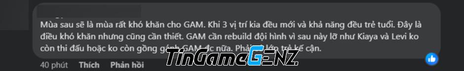 GAM gây bất ngờ với bức ảnh Levi - Kiaya, khán giả VCS vô cùng ngạc nhiên.