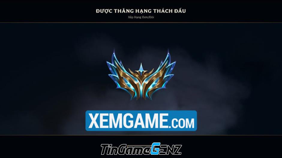 Game thủ LMHT chơi Teemo Xạ Thủ leo Thách Đấu với tỉ lệ thắng 75%