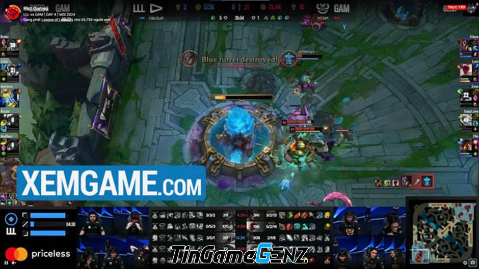 GAMTIME hạ gục LOUD 2-1, sẵn sàng đấu FNC tại MSI 2024!