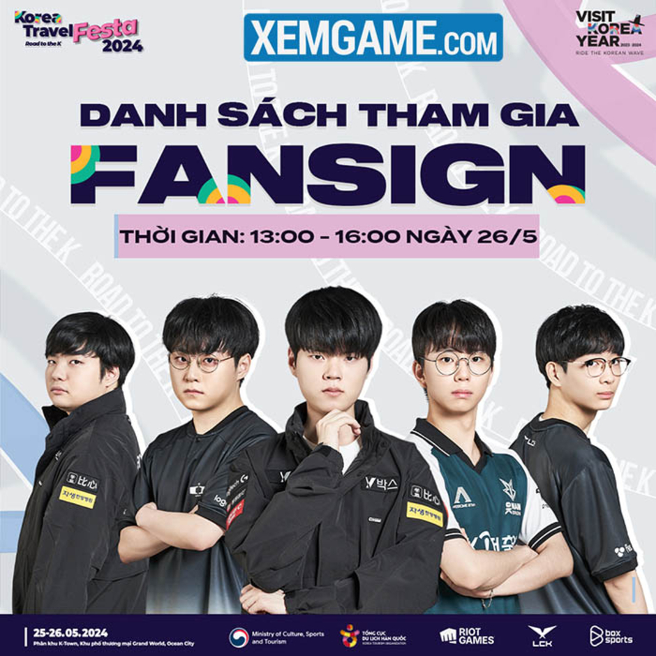 GEN, HLE cùng nhiều tuyển thủ LCK sẽ tham dự giải đấu tại Việt Nam: Thời gian và địa điểm chi tiết là gì?