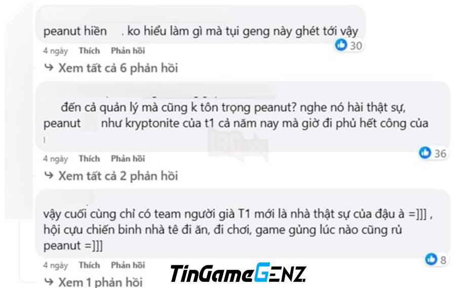 Gen.G bị chỉ trích khi phái bỏ công lao của Peanut - LMHT