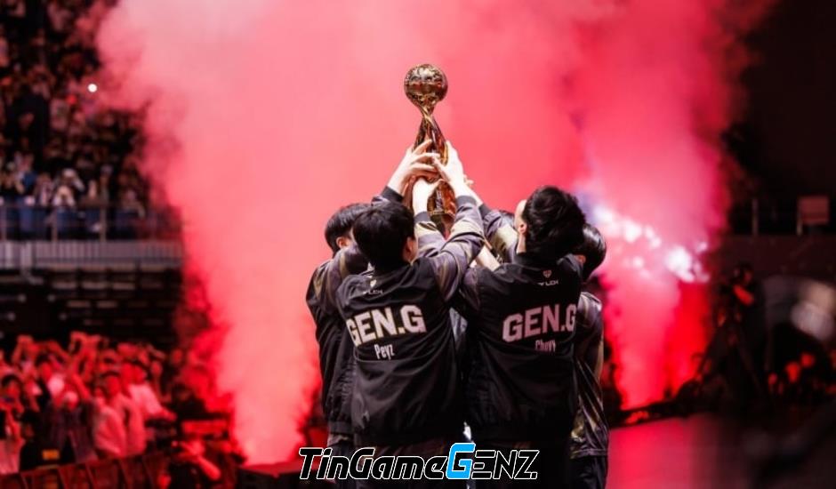 Gen.G Esports Đại diện LCK đăng quang MSI 2024