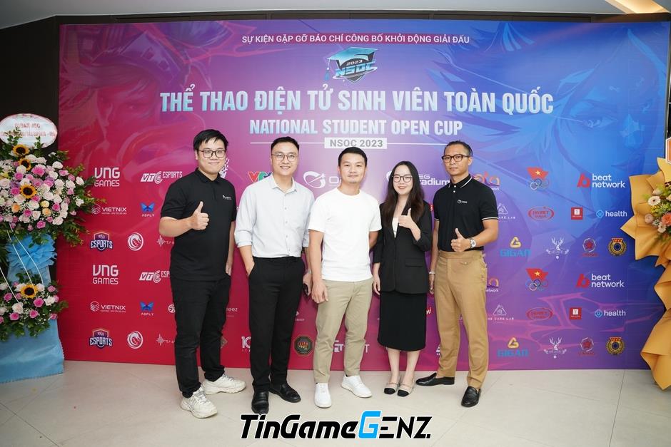 Giải đấu Thể thao Điện tử Sinh viên toàn quốc bắt đầu - National Student Open Cup 2023 được công bố.