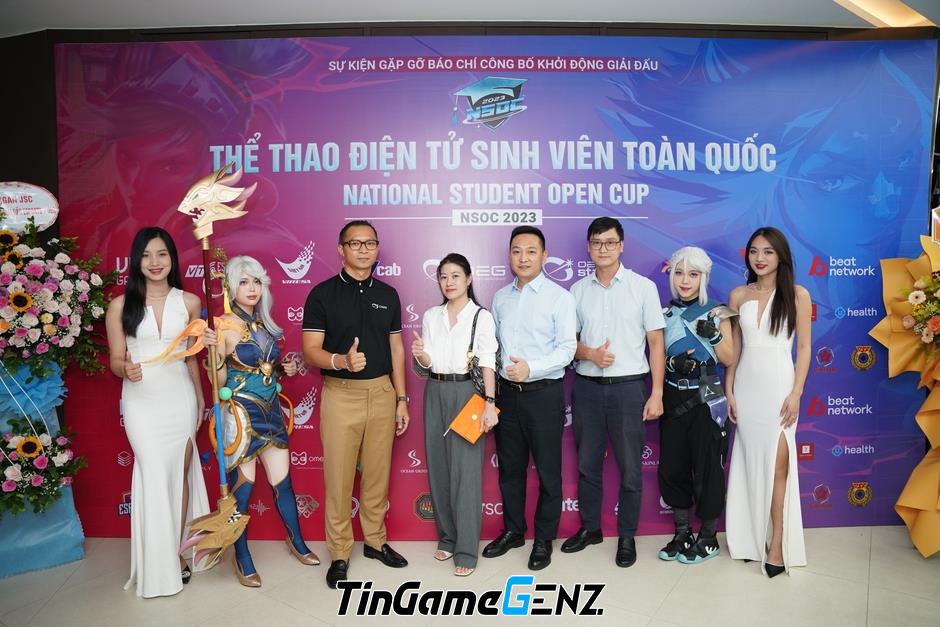 Giải đấu Thể thao Điện tử Sinh viên toàn quốc bắt đầu - National Student Open Cup 2023 được công bố.