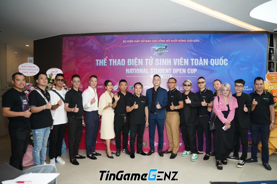 Giải đấu Thể thao Điện tử Sinh viên toàn quốc bắt đầu - National Student Open Cup 2023 được công bố.