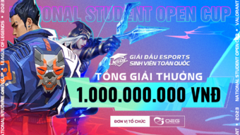 Giải đấu Thể thao điện tử Sinh viên Toàn quốc khởi động - Nation Student Open Cup 2023 được công bố