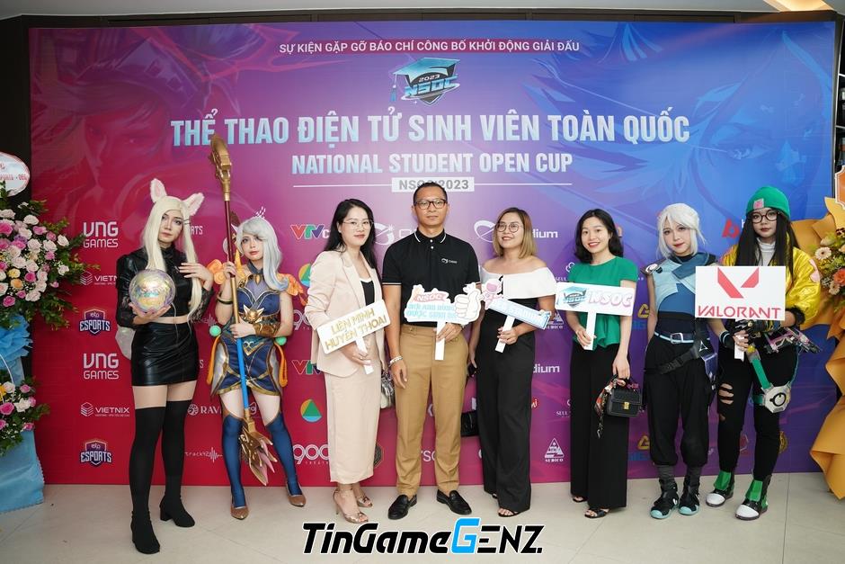 Giải đấu Thể thao điện tử Sinh viên Toàn quốc khởi động - Nation Student Open Cup 2023 được công bố