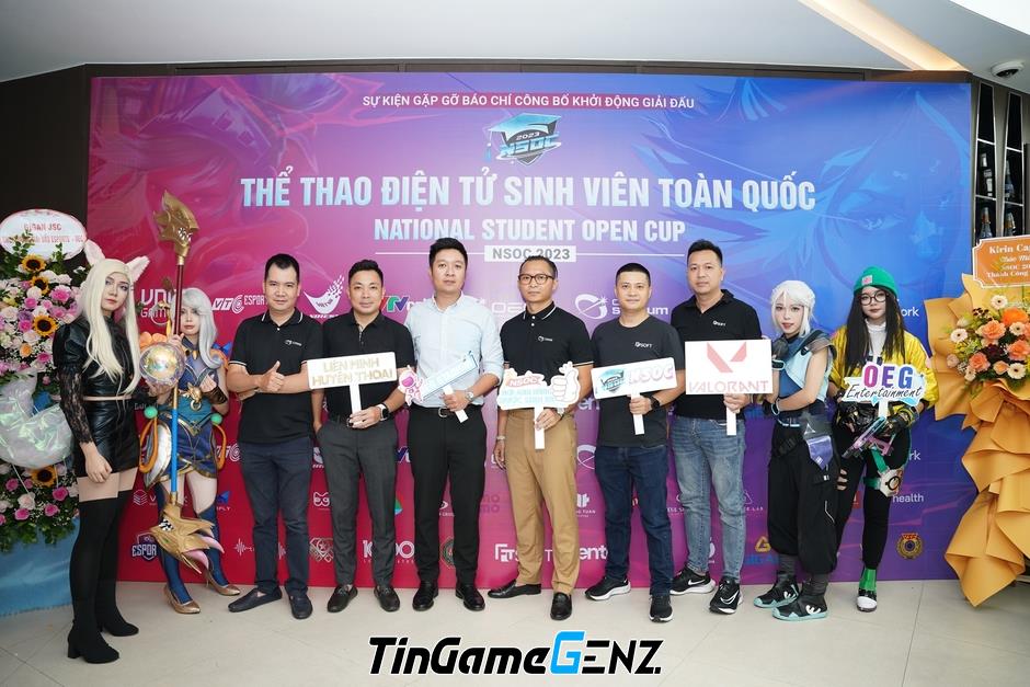 Giải đấu Thể thao điện tử Sinh viên Toàn quốc khởi động - Nation Student Open Cup 2023 được công bố