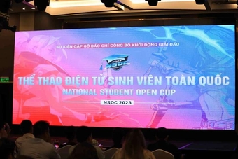 Giải eSport sinh viên toàn quốc National Student Open Cup 2023 sẽ khởi động.