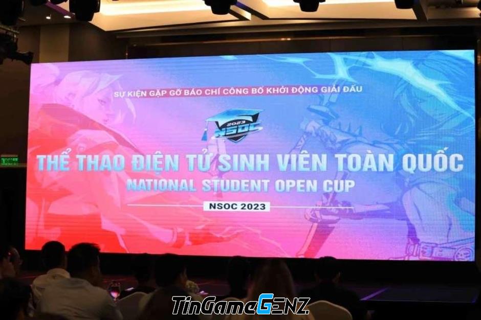 Giải eSport sinh viên toàn quốc National Student Open Cup 2023 sẽ khởi động.