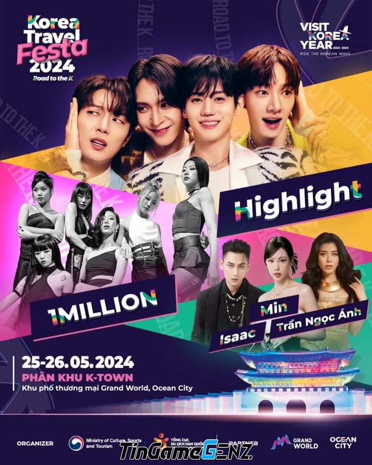 Hàn Quốc Travel Festa 2024: Sao K-Pop và LCK đến Việt Nam