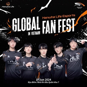 Hanwha Life Esports tổ chức fan meeting tại Việt Nam với quy mô lớn