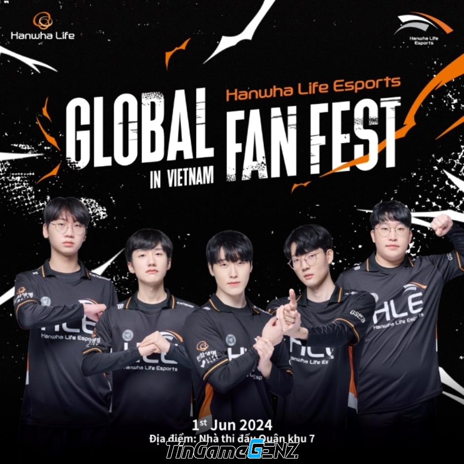 Hanwha Life Esports tổ chức fan meeting tại Việt Nam với quy mô lớn