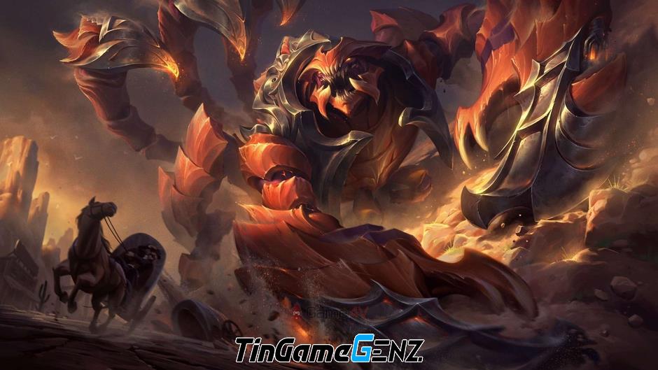 Hé lộ kỹ năng mới của Skarner phiên bản 2024 trong LMHT