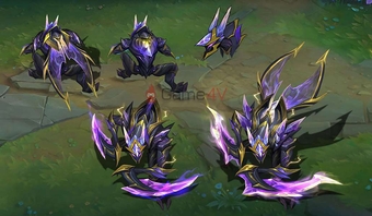 Hé lộ skin Thần Thoại Kha’Zix, Hàng Hiệu mới Yuumi và Leona trong LMHT